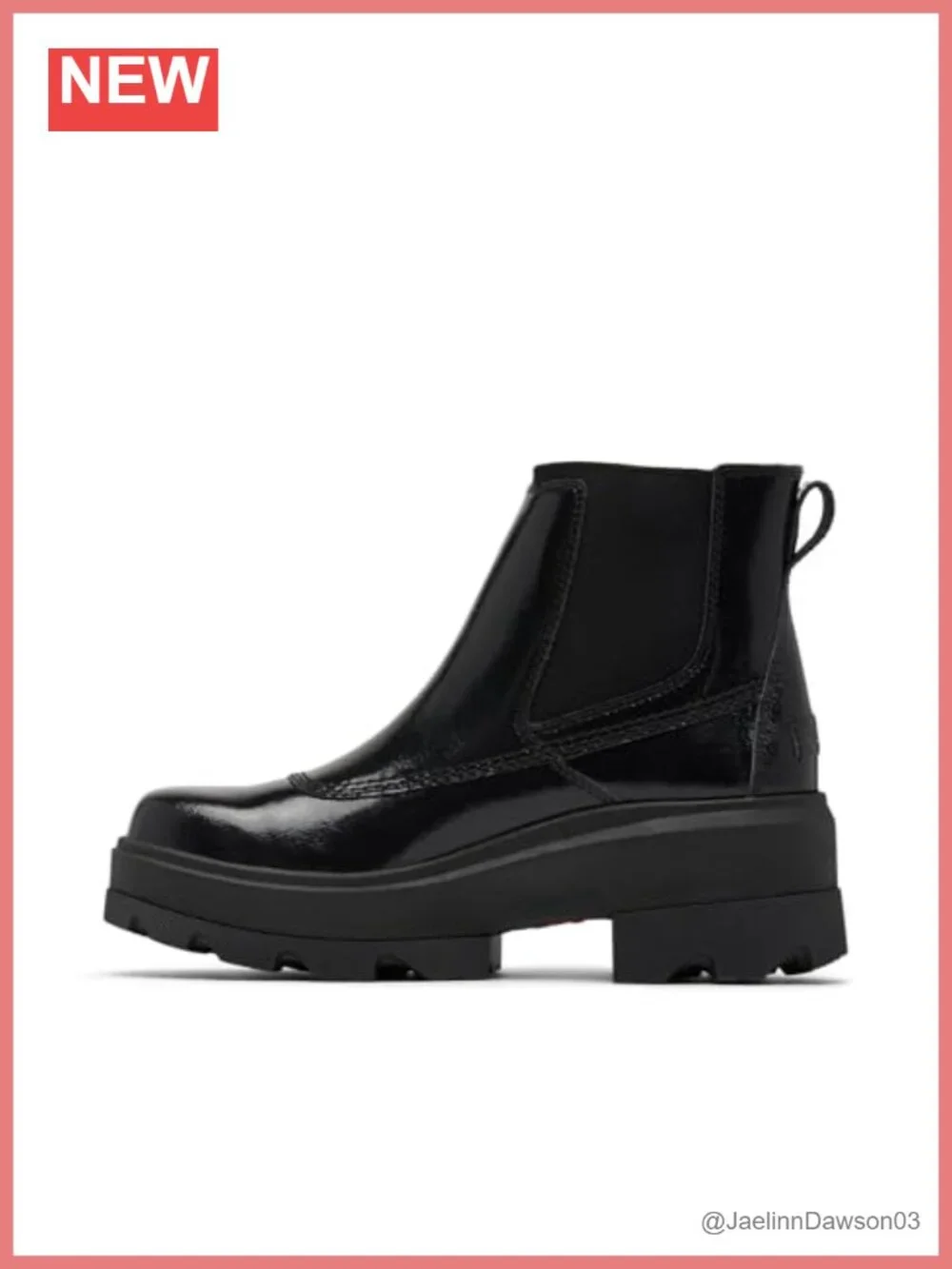 Sorel Women's Joan Frwd Chelsea Boot Waterproof Leather Ankle Boot